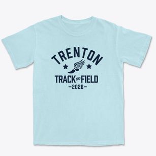 Trenton Middle School Track and Field Premium Heavyweight T-shirt