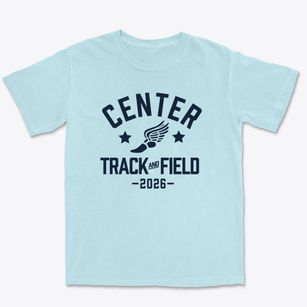 Center Elementary School Track and Field Premium Heavyweight T-shirt