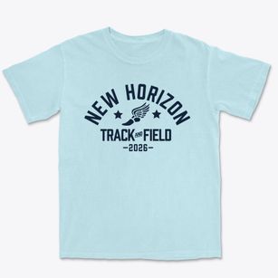New Horizon School Track and Field Premium Heavyweight T-shirt