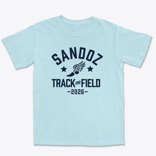 Sandoz Elementary School Track and Field Premium Heavyweight T-shirt