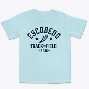 Escobedo Middle School Track and Field Premium Heavyweight T-shirt