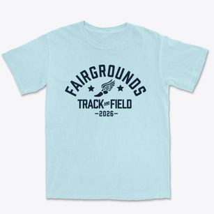 Fairgrounds Junior High School Track and Field Premium Heavyweight T-shirt