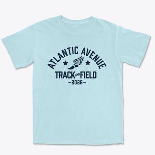 Atlantic Avenue Elementary School Track and Field Premium Heavyweight T-shirt