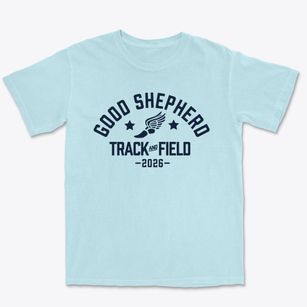 Good Shepherd School Track and Field Premium Heavyweight T-shirt