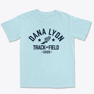 Dana Lyon Elementary School Track and Field Premium Heavyweight T-shirt
