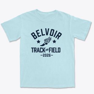 Belvoir Elementary School Track and Field Premium Heavyweight T-shirt