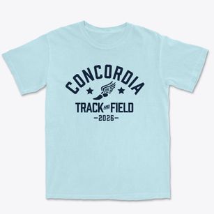 Concordia Christian Day School Track and Field Premium Heavyweight T-shirt