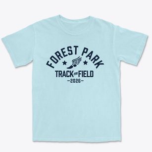 Forest Park Elementary School Track and Field Premium Heavyweight T-shirt