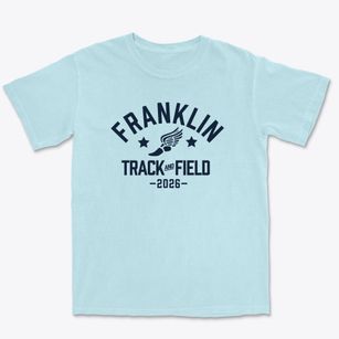 Franklin Montessori School Track and Field Premium Heavyweight T-shirt