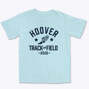 Hoover High School Track and Field Premium Heavyweight T-shirt