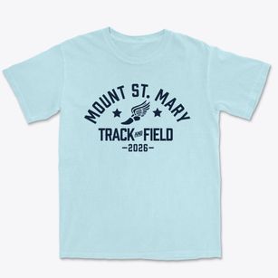 Mount Saint Mary High School Track and Field Premium Heavyweight T-shirt