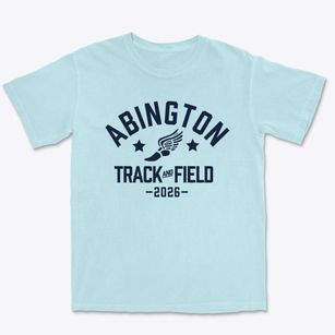 Abington Junior High School Track and Field Premium Heavyweight T-shirt