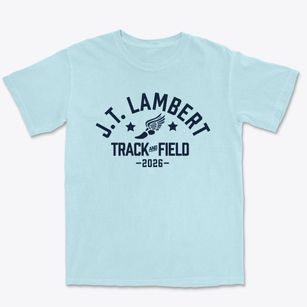 J.t. Lambert Intermediate School Track and Field Premium Heavyweight T-shirt