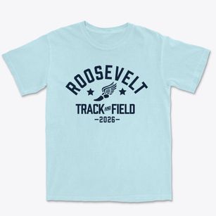 Roosevelt Elementary School Track and Field Premium Heavyweight T-shirt