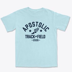 Apostolic Christian Academy Track and Field Premium Heavyweight T-shirt