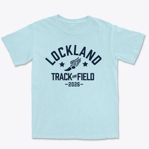 Lockland Elementary Design Center Track and Field Premium Heavyweight T-shirt