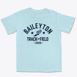 Baileyton Elementary School Track and Field Premium Heavyweight T-shirt