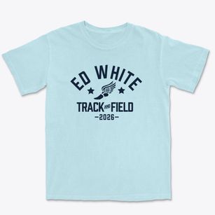 Ed White Middle School Track and Field Premium Heavyweight T-shirt