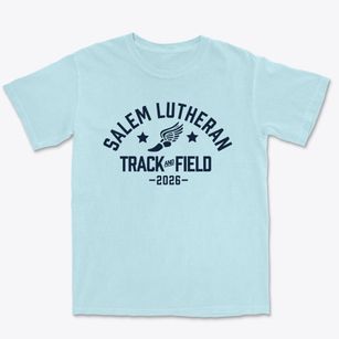 Salem Lutheran School Track and Field Premium Heavyweight T-shirt