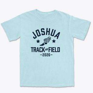 Joshua Intermediate School Track and Field Premium Heavyweight T-shirt