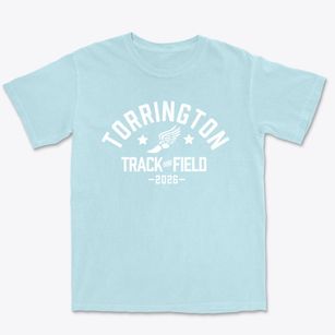 Torrington High School Track and Field Premium Heavyweight T-shirt