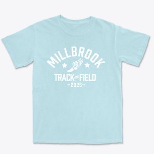 Millbrook Elementary School Track and Field Premium Heavyweight T-shirt