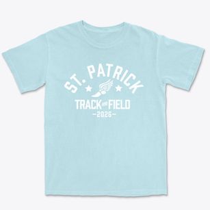 Saint Patrick Catholic School Track and Field Premium Heavyweight T-shirt