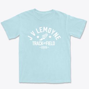 J V Lemoyne Elementary School Track and Field Premium Heavyweight T-shirt