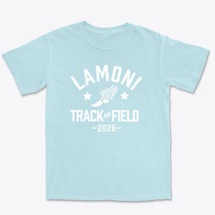 Lamoni Middle School Track and Field Premium Heavyweight T-shirt
