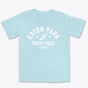 Eaton Park Elementary School Track and Field Premium Heavyweight T-shirt