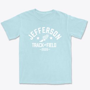 Jefferson Elementary School Track and Field Premium Heavyweight T-shirt