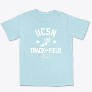 Innovations International Charter School Of Nevada Track and Field Premium Heavyweight T-shirt