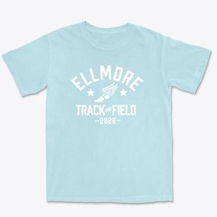 Ellmore Elementary School Track and Field Premium Heavyweight T-shirt