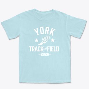 York Elementary School Track and Field Premium Heavyweight T-shirt