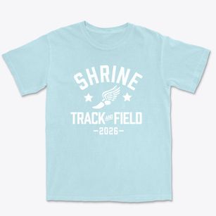 Shrine School Track and Field Premium Heavyweight T-shirt