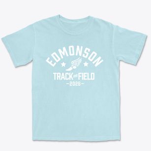 Edmonson Elementary School Track and Field Premium Heavyweight T-shirt