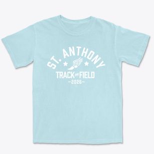 Saint Anthony Catholic High School Track and Field Premium Heavyweight T-shirt
