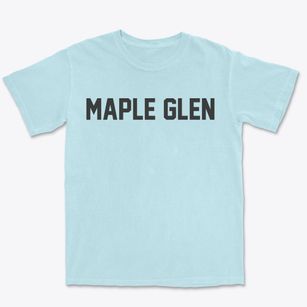 Maple Glen Pennsylvania Classic Block Premium Heavyweight T-shirt