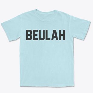 Beulah North Dakota Classic Block Premium Heavyweight T-shirt