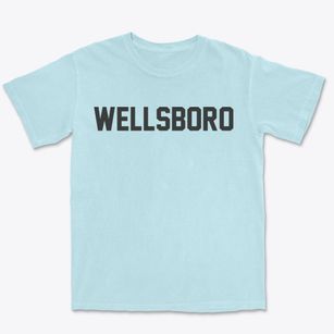 Wellsboro Pennsylvania Classic Block Premium Heavyweight T-shirt