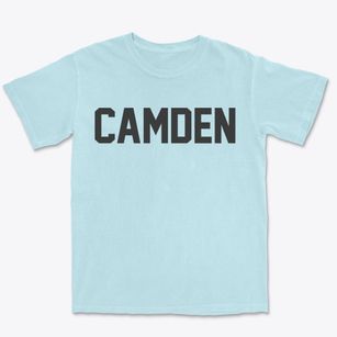 Camden North Carolina Classic Block Premium Heavyweight T-shirt