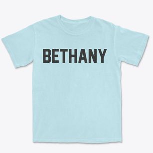 Bethany Oklahoma Classic Block Premium Heavyweight T-shirt