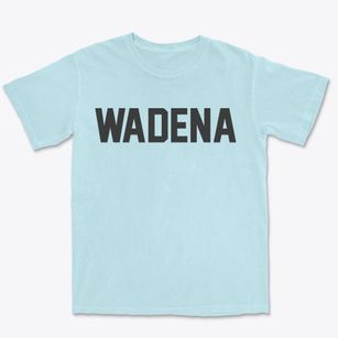 Wadena Iowa Classic Block Premium Heavyweight T-shirt