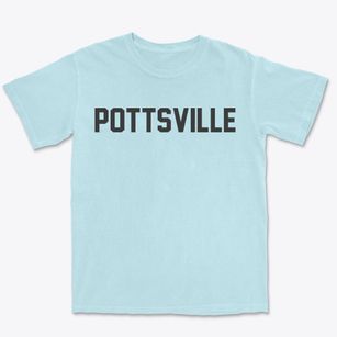 Pottsville Pennsylvania Classic Block Premium Heavyweight T-shirt