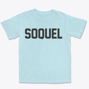 Soquel California Classic Block Premium Heavyweight T-shirt