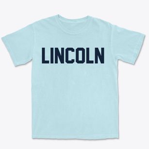 Lincoln California Classic Block Premium Heavyweight T-shirt