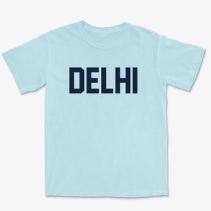 Delhi Iowa Classic Block Premium Heavyweight T-shirt