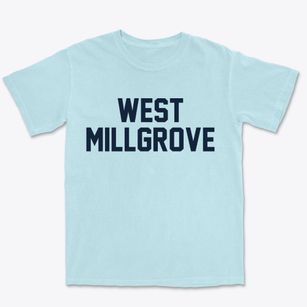 West Millgrove Ohio Classic Block Premium Heavyweight T-shirt