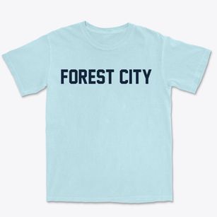 Forest City North Carolina Classic Block Premium Heavyweight T-shirt