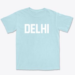 Delhi Louisiana Classic Block Premium Heavyweight T-shirt